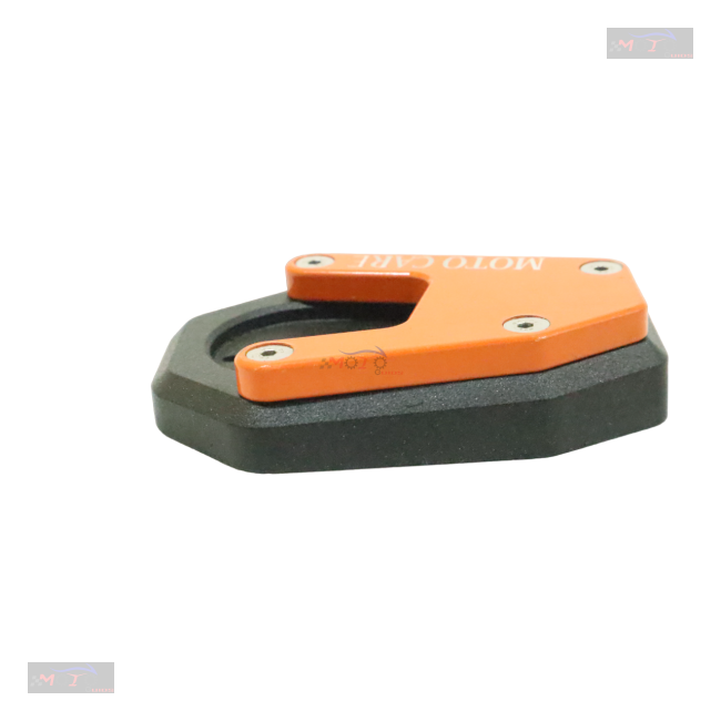Cnc Side Stand Extender (orange) For Adventure